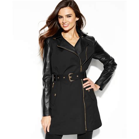 michael kors mixed media coat|michael kors mixed media.